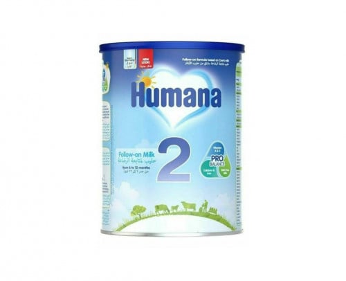 Humana حليب أطفال رقم 2 لمتابعة النمو للاطفال من عمر 6-12 شهر  من هيومانا _ 900 جرام