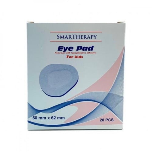 ضمادة للعين - غير منسوجة بمادة لاصقة لا تسبب الحساسية من سمارثيرابي  _20 قطعة Smart therapy