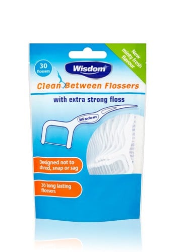 خيط تنظيف الأسنان من ويسدوم  30 عبوة / wisdom