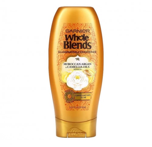 بلسم ملمع، مستخلصات زيت الأركان والكاميليا المغربي،من غارنييه  12.5 أوز سائل (370 مل) Garnier