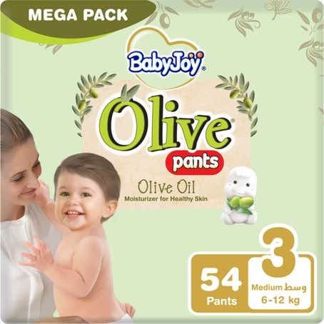 بيبي جوي زيتون كلوت (3) (6 - 12 كجم) ميجا 54 كلوت  Baby joy