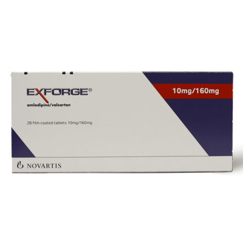 إكسفورج 160/10، لحالات ضغط الدم المرتفع - 28 قرص    Exforge 10/160,
