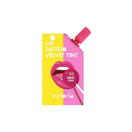 تينت الشفاه والخدود اي ام تاتو  فليفت من فولويا 03 بيري بينك