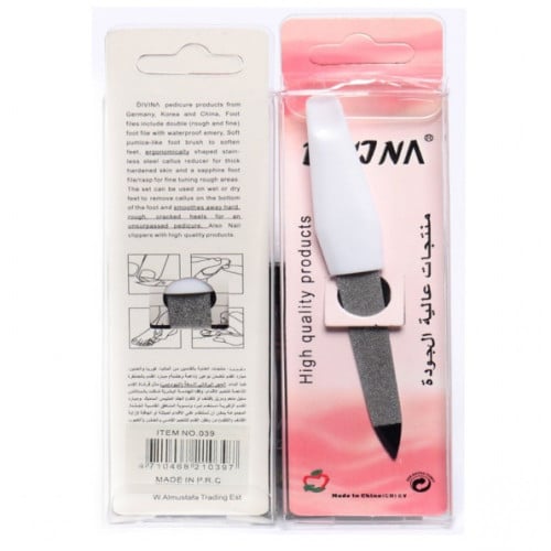 ديفينا مبرد اظافر   – 39 مقبض أبيض.   Divina