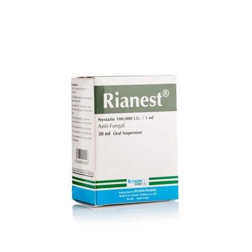 ريانست شراب معلق لفطريات الفم - 15 مل.  Rianest