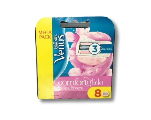 جيليت فينوس كومفورتجلي شفرات حلاقة سبا بريز للنساء _ 8 شفرات. Gillette