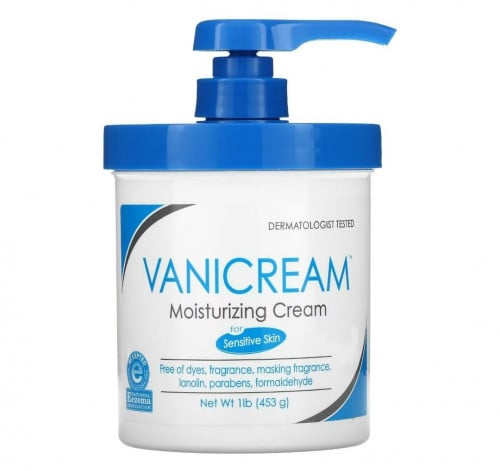 فانيكريم كريم مرطب ، للبشرة الحساسة ، 1 رطل  _ 453 جم.  Vanicream