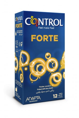 واقي ذكري ناعم سميك وقوي من كنترول _  12 وحدة control