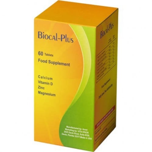 فيتا-فيجور بيوكال بلص معادن متعددة وفيتامين د 60 قرص / Vita-Vigor