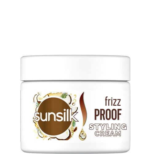 كريم الشعر، كريم تصفيف خفيف، للتحكم بتطاير الشعر، بجوز الهند من صانسيلك  - 275 مل sunsilk