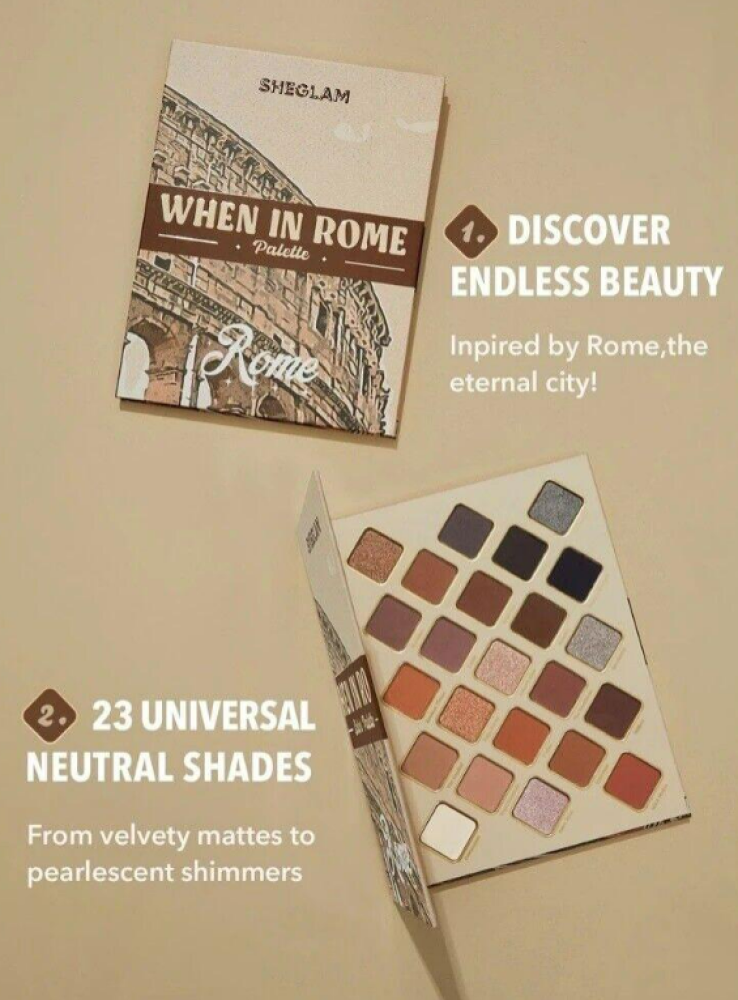 شيقلام باليت ظلال العيون اي شادو روما Rome Palette