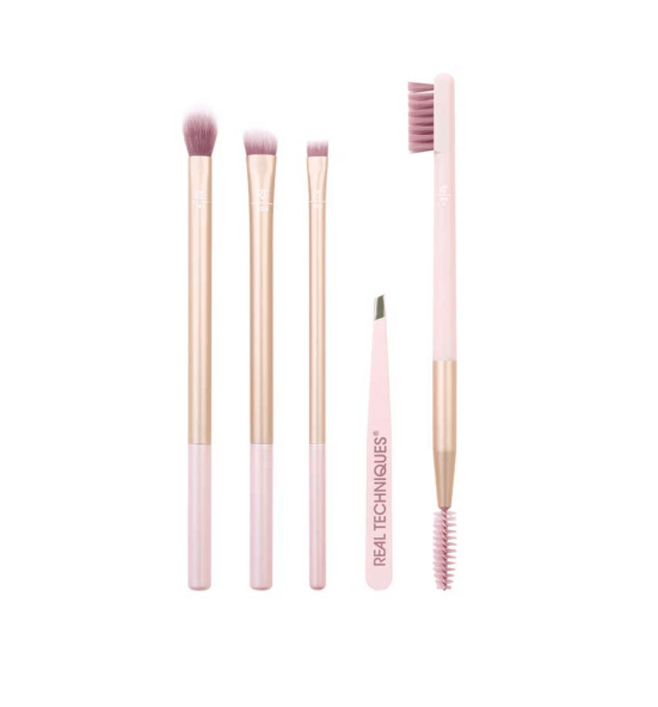 مجموعة فرش مكياج العيون المتكاملة ريل تكنيك