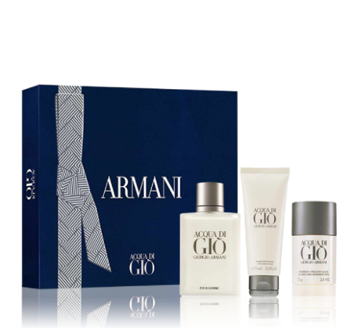مجموعة الهدايا جورجيو أرماني عطر اكوا دي جيو + بود...
