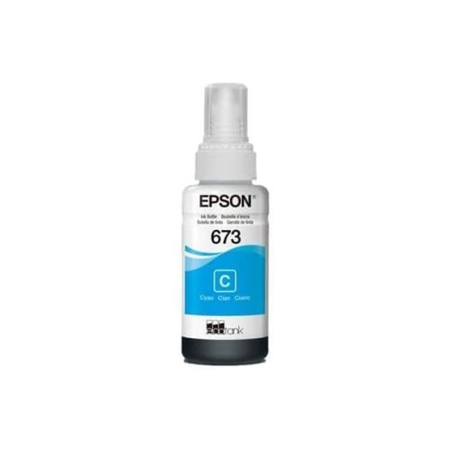 حبر طابعة سماوي أصلي تانك ابسون EPSON 673