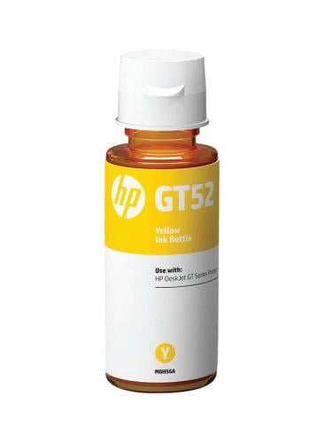 حبر HP GT52 الأصفر (Yellow) – أصلي
