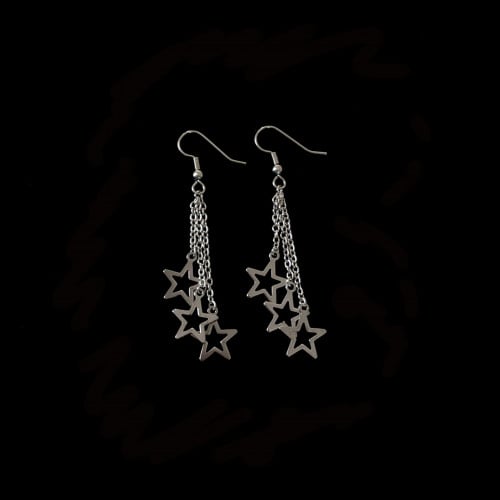 حلق النجوم | Stars earrings
