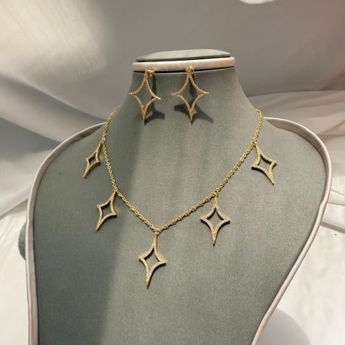 طقم غويشه سلسال وحلق