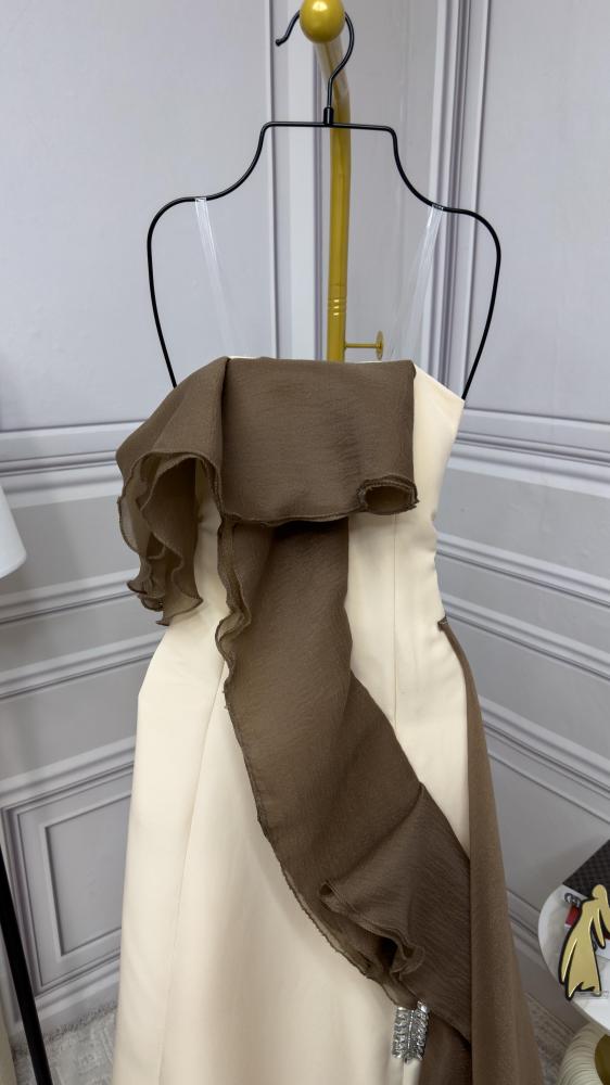 فستان سهره فخم لونين مميزين