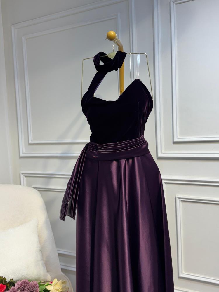 فستان سهره مخمل رهيب