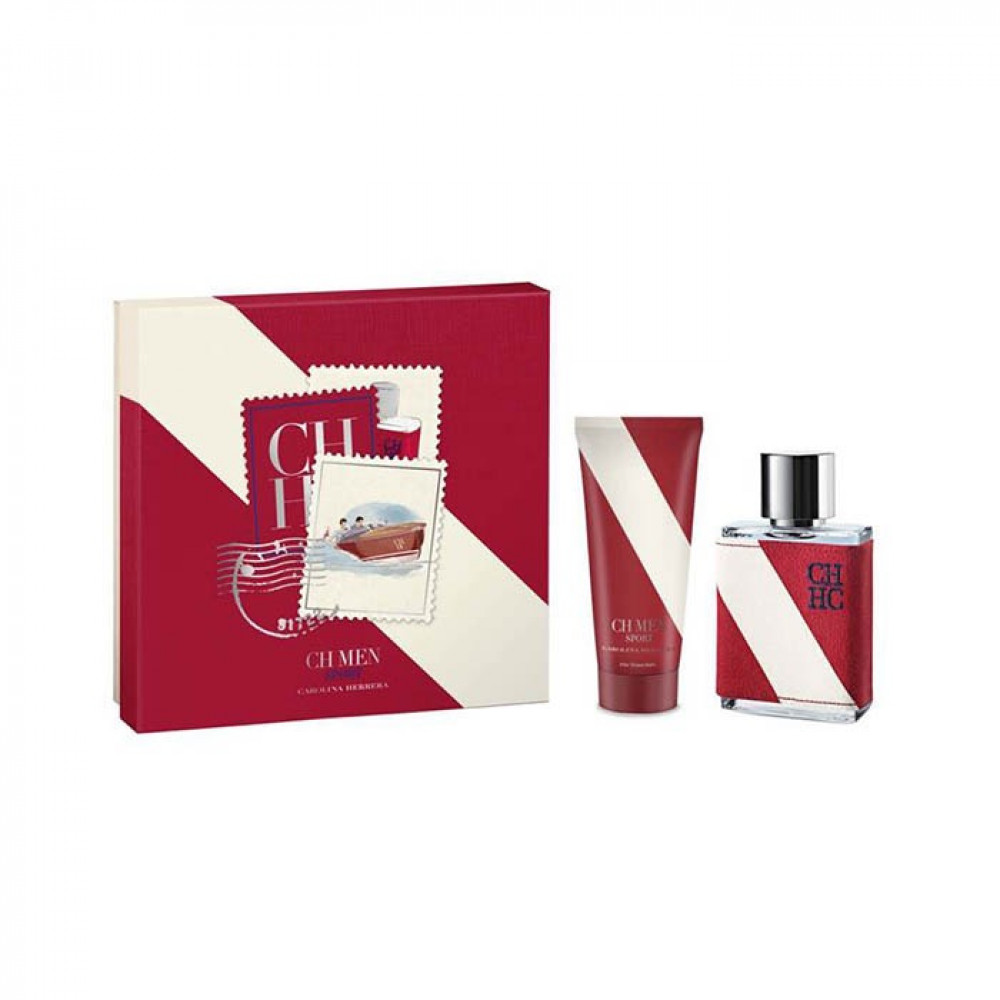 Carolina Herrera CH by Sport Eau de Toilette 2 Pieces for Men Ch Hob