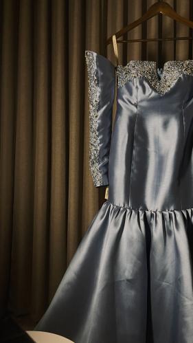 فستان شك يدوي