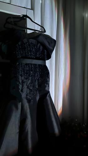 فستان ميكادو شك يدوي