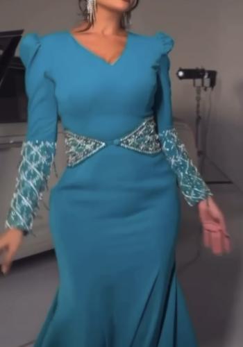 فستان شك يدوي