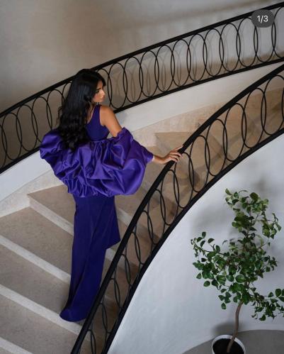 فستان كريب ايطالي