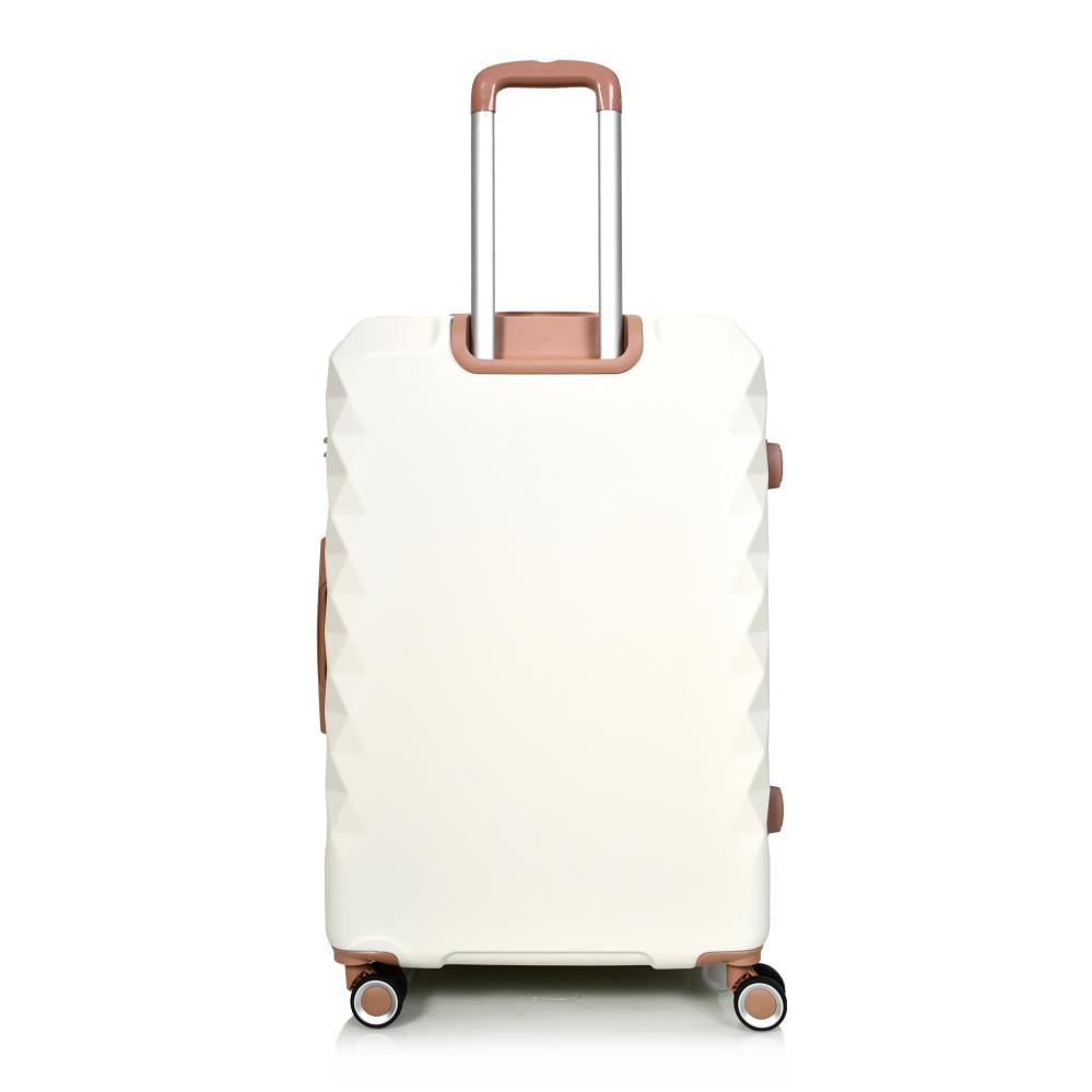 مورانو طقم شنط سفر فايبر 4 قطع بيج