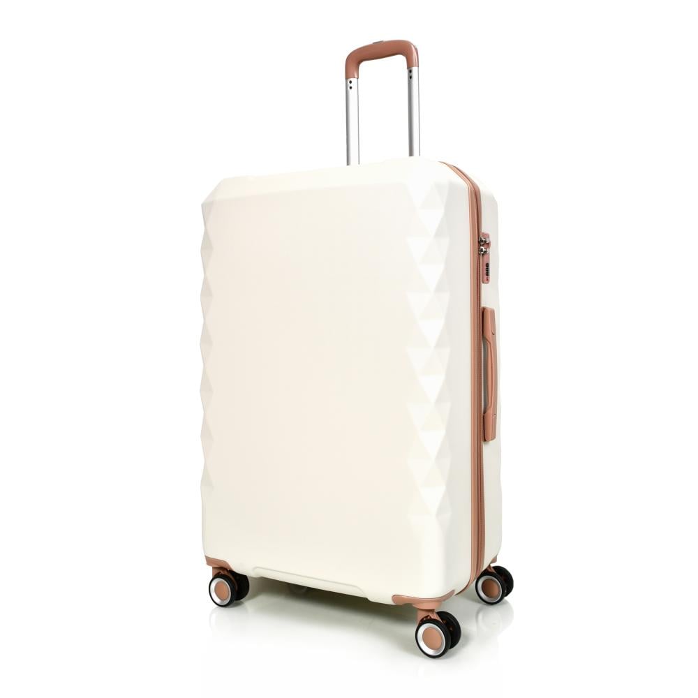 مورانو طقم شنط سفر فايبر 4 قطع بيج