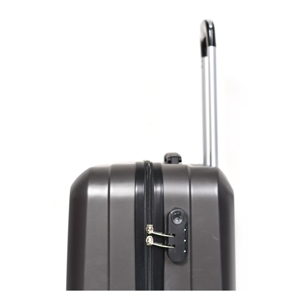 مورانو طقم شنط سفر فايبر 3 قطع رصاصي