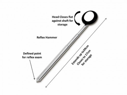 مطرقة المنعكسات - مطرقة طبيب الأعصاب التلسكوبيه _T...