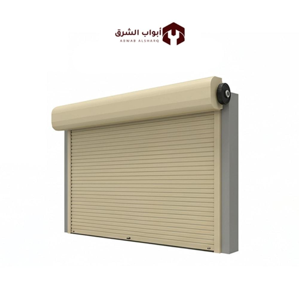 Aluminum shutter door -  باب شتر ألومنيوم (سعر المتر)