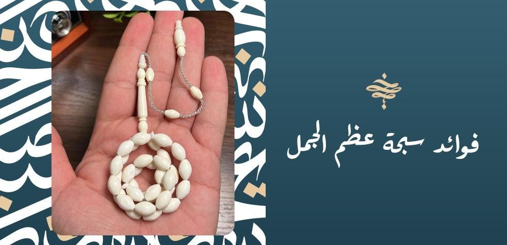 فوائد سبحة عظم الجمل