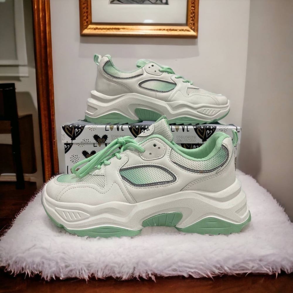 Mint green color sales shoes