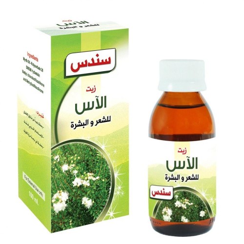 زيت الاس للشعر والبشرة سندس 100مل