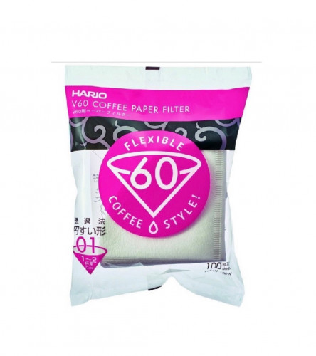 فلاتر هاريو v60 حجم 01 عدد 100 فلتر