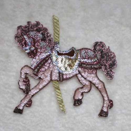 رقعة ملابس (حصان الملاهي) ترتر