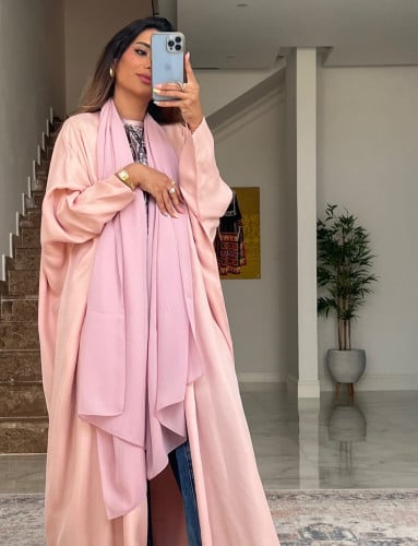 Pink w silk