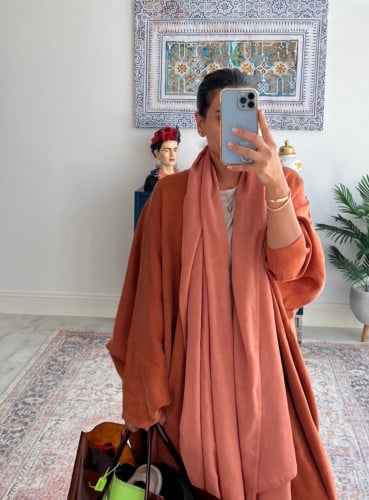 Orange W-silk