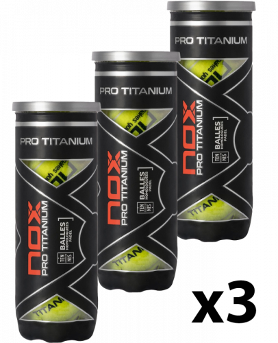 Nox Pro Titanium Ball (Pack x 3)