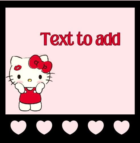 Hello kitty card