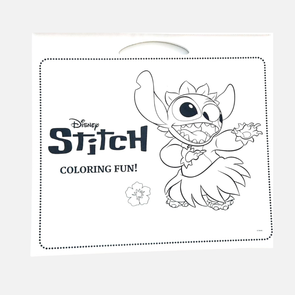 ديزني - سكوديل كتاب تلوين وأنشطة للاطفال من ستيتش - حكاية طفل