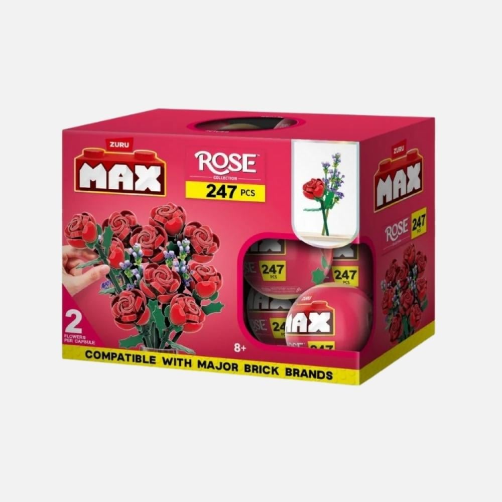 Buy ZURU MAX Rose Building Set 247 Pieces  Creative Construction Toys for  Kids | | Baby Story Toys -   -