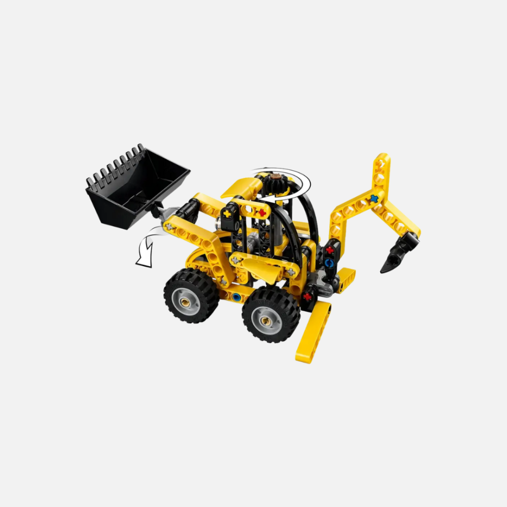 ليغو - تكنيك لودر حفار  - لعبة بناء للأطفال - لعبة اطفال