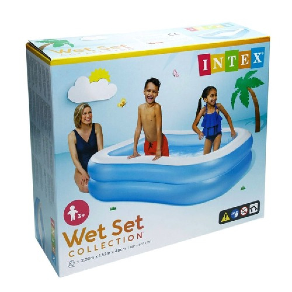 انتيكس - حوض مسبح اطفال مستطيل