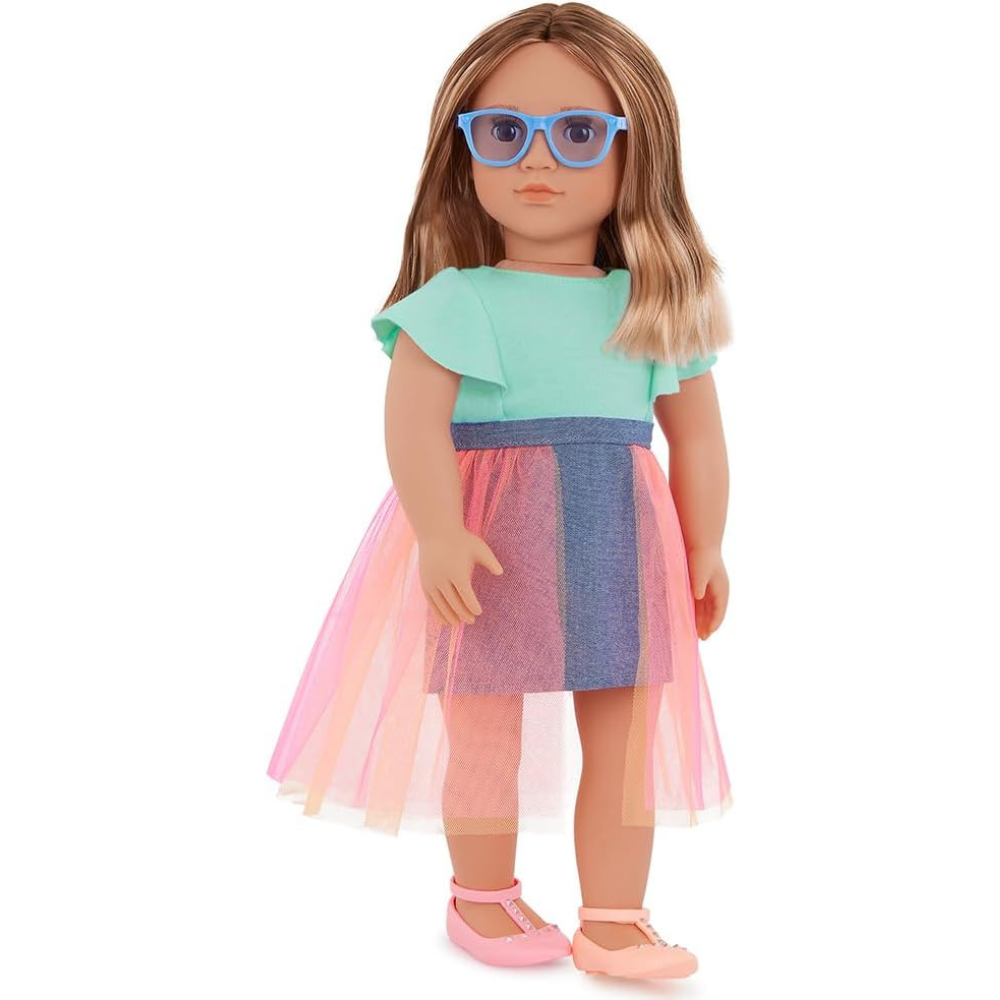 أور جينيريشن - دمية ليزا  أزياء في زي تنورة من التول - 18 بوصة