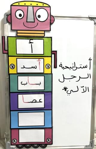 استراتجية الرجل الآلي منتج مطبوع