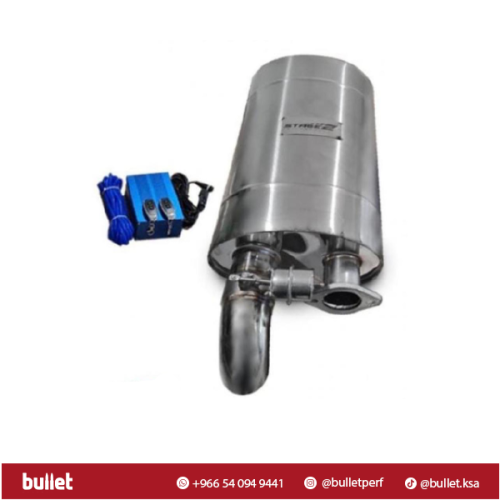 STAGE2 muffler with dumb 3.5 inches