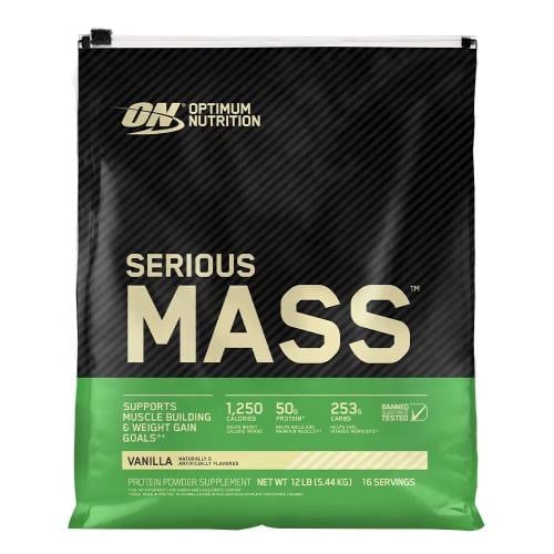 SARIOUS_MASS أوبتيمم نيوترشن سيرياس ماس, فانيلا, 1...